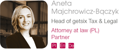 getsix® Tax & Legal Aneta Majchrowicz-Bączyk