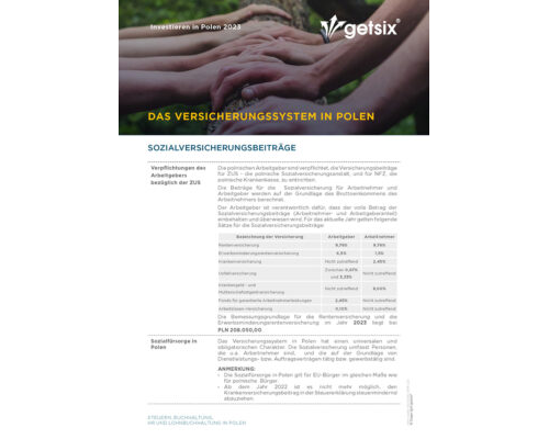 HR und Personalabrechnung in Polen - Sozialversicherung