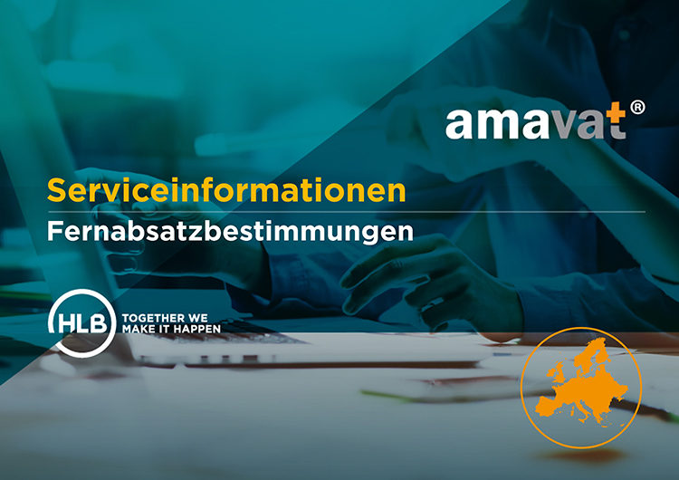 amavat® Serviceinformationen | Fernabsatzbestimmungen