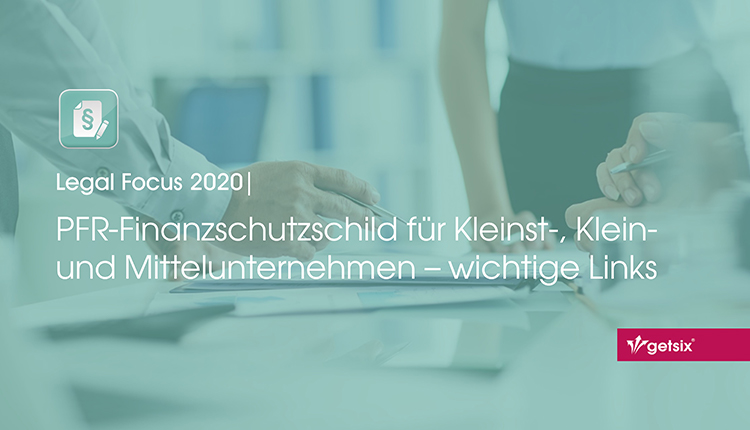 PFR-Finanzschutzschild für Kleinst-, Klein- und Mittelunternehmen - wichtige Links