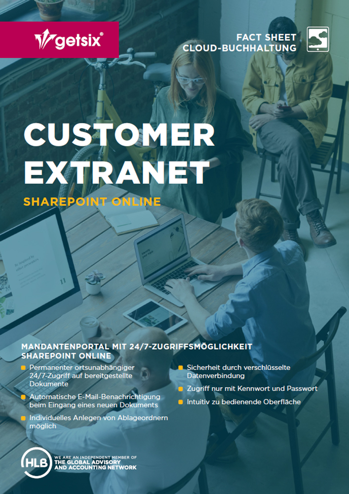 getsix® Customer Extranet