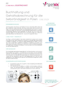 Buchhaltung und Gehaltsabrechnung für die Selbständigkeit in Polen