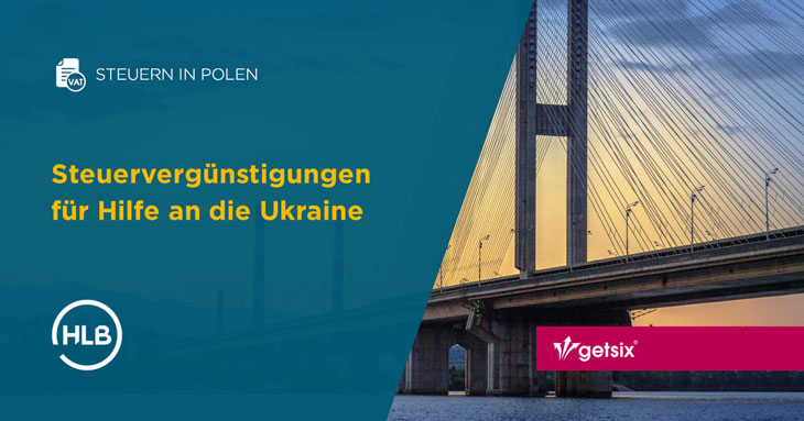 Steuervergünstigungen für Hilfe an die Ukraine