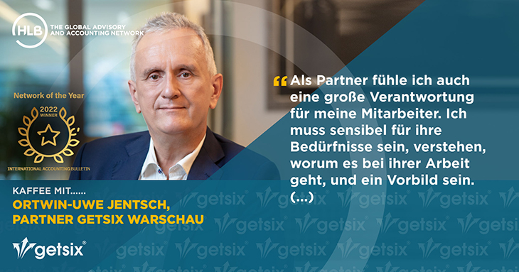 Ortwin-Uwe Jentsch, Partner getsix Warschau