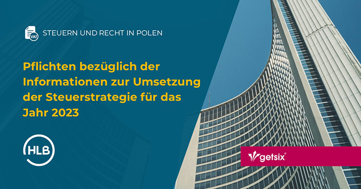 Pflichten bezüglich der Informationen zur Umsetzung der Steuerstrategie für das Jahr 2023