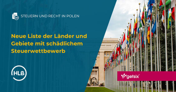 Neue Liste der Länder und Gebiete mit schädlichem Steuerwettbewerb