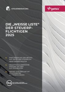 Die "Weisse Liste" der Steuerpflichtigen 2025
