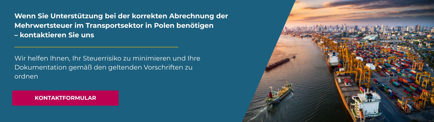 Mehrwertsteuer (MwSt) auf Transportdienstleistungen in Polen