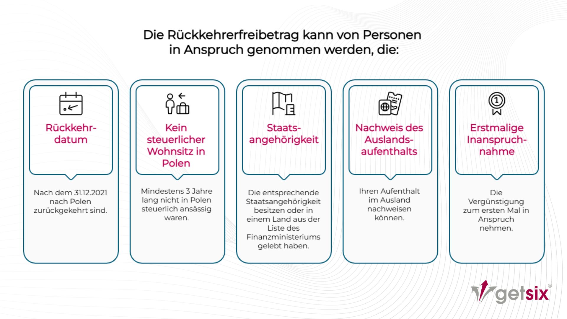 Steuererleichterungen für Rückkehrer 
