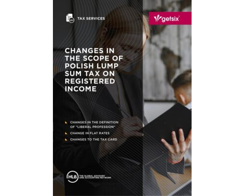 Polish Deal - Changes in the scope of Polish lump sum tax on registered income