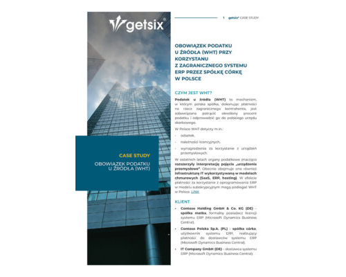 wht studium przypadku